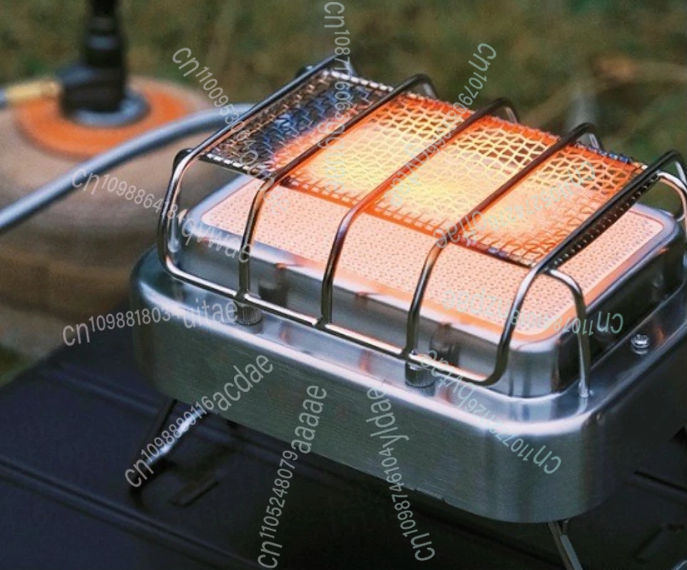 

Двойная инфракрасная печь для излучения, многофункциональная газовая горелка для кемпинга, печь разделенного типа, портативный газовый нагреватель