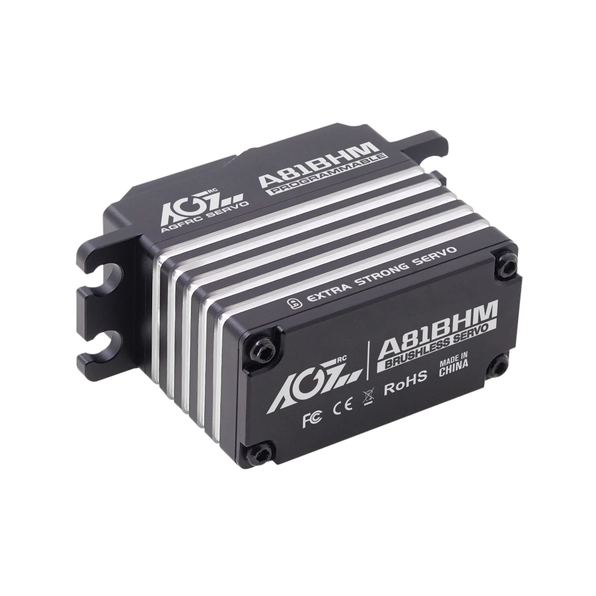 AGFRC Programmierbarer A81BHM Stahlgetriebe 45KG Monster-Drehmoment Hochgeschwindigkeits-Brushless-Servo für 1/8 Scale On-Road- und Off-Road-Trucks – Detail 8