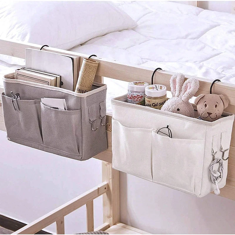 Baby Bedroom Bed Storage Organizer Bedside Storage Rack Dormitory Storage Basket Bedside Hanging Basket Bedside Storage Basket