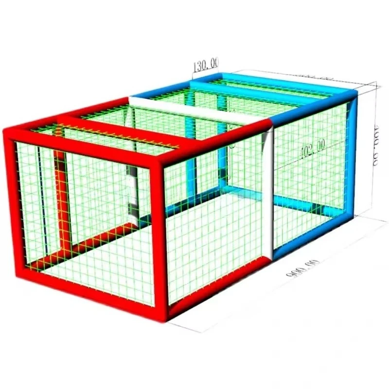 Commercial Activity or Exhibition Event Soccer Ball Game Inflatable Obstacle Avoidance Soccer Inflatable Arena