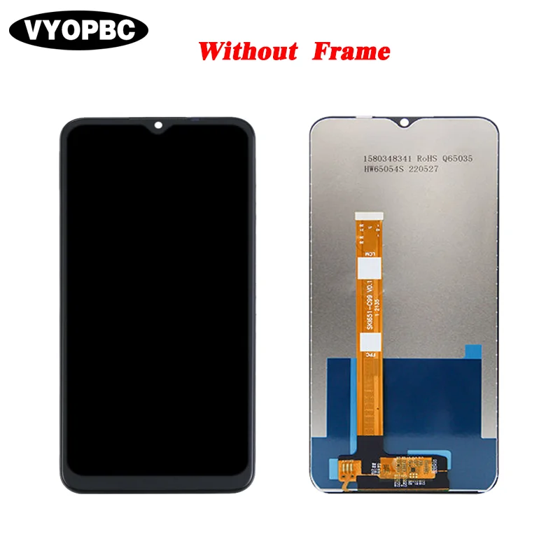 Mobile Phone Original LCD Display Touch Screen With Frame 6.5\