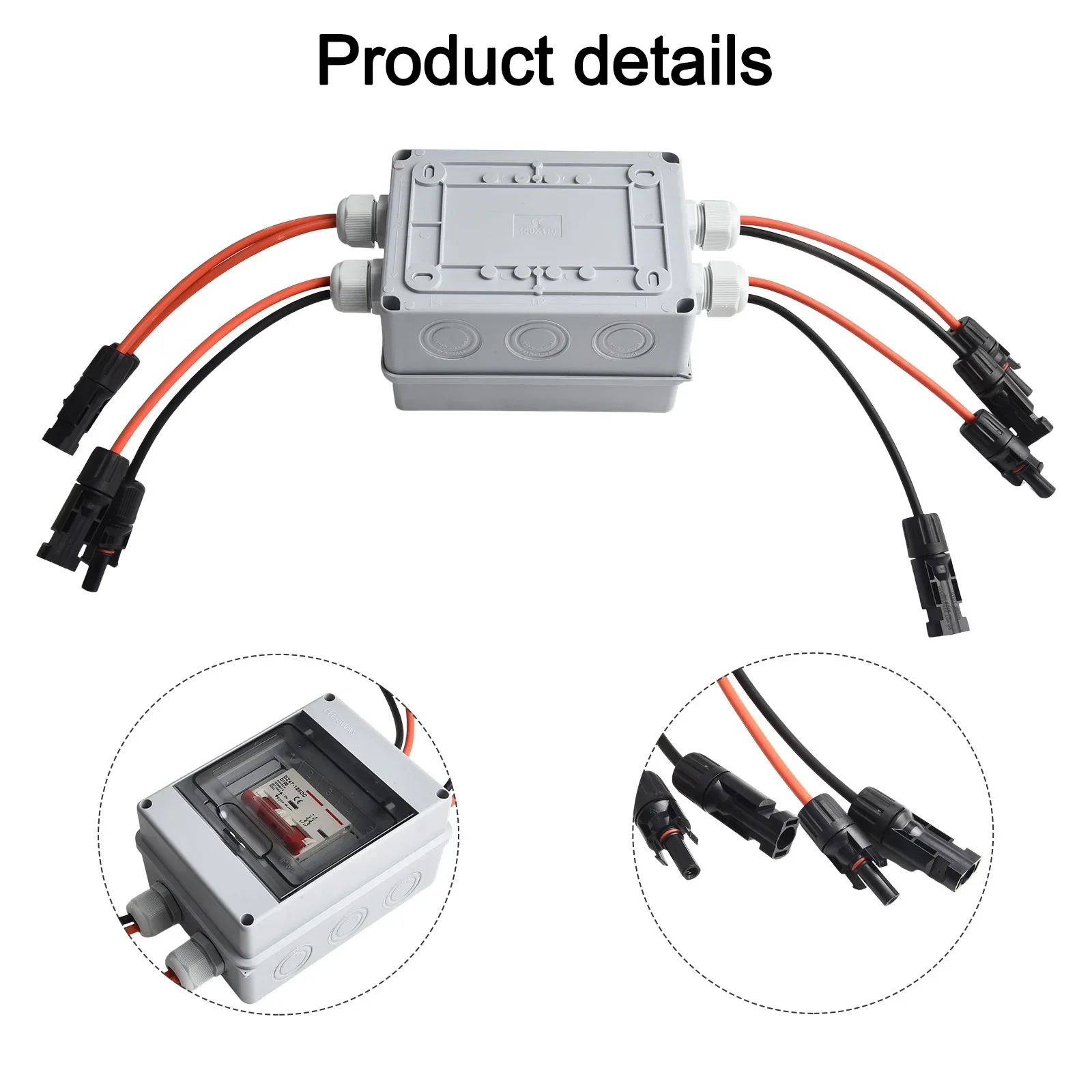 

Trip Curve B 2P Poles Circuit Breaker Suitable for Outdoor Photovoltaic Panels Electric Vehicles and UPS Batteries