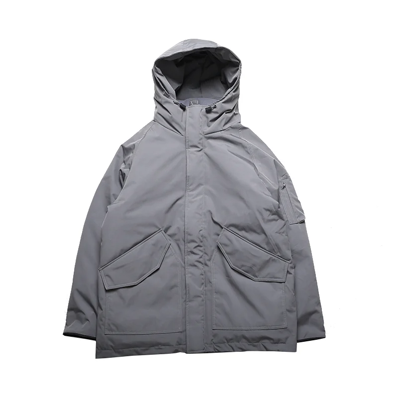 Nanamica Optoelectronics mid-length four-color thickened waterproof, windproof and breathable down jacket