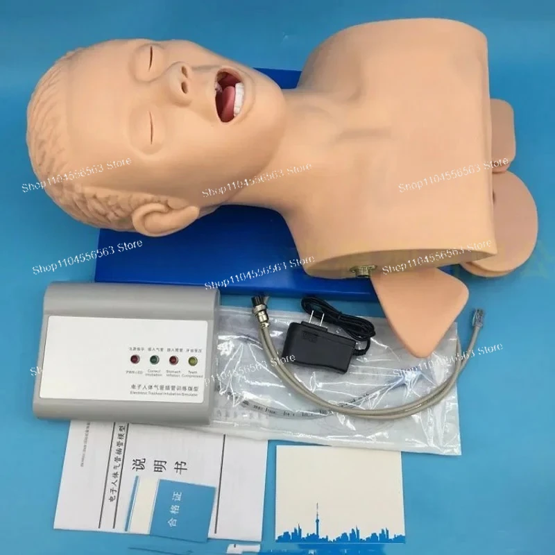

Advanced Airway Management Training Manikin with Teeth & Realistic Anatomy for Intubation & Emergency Skill Practice