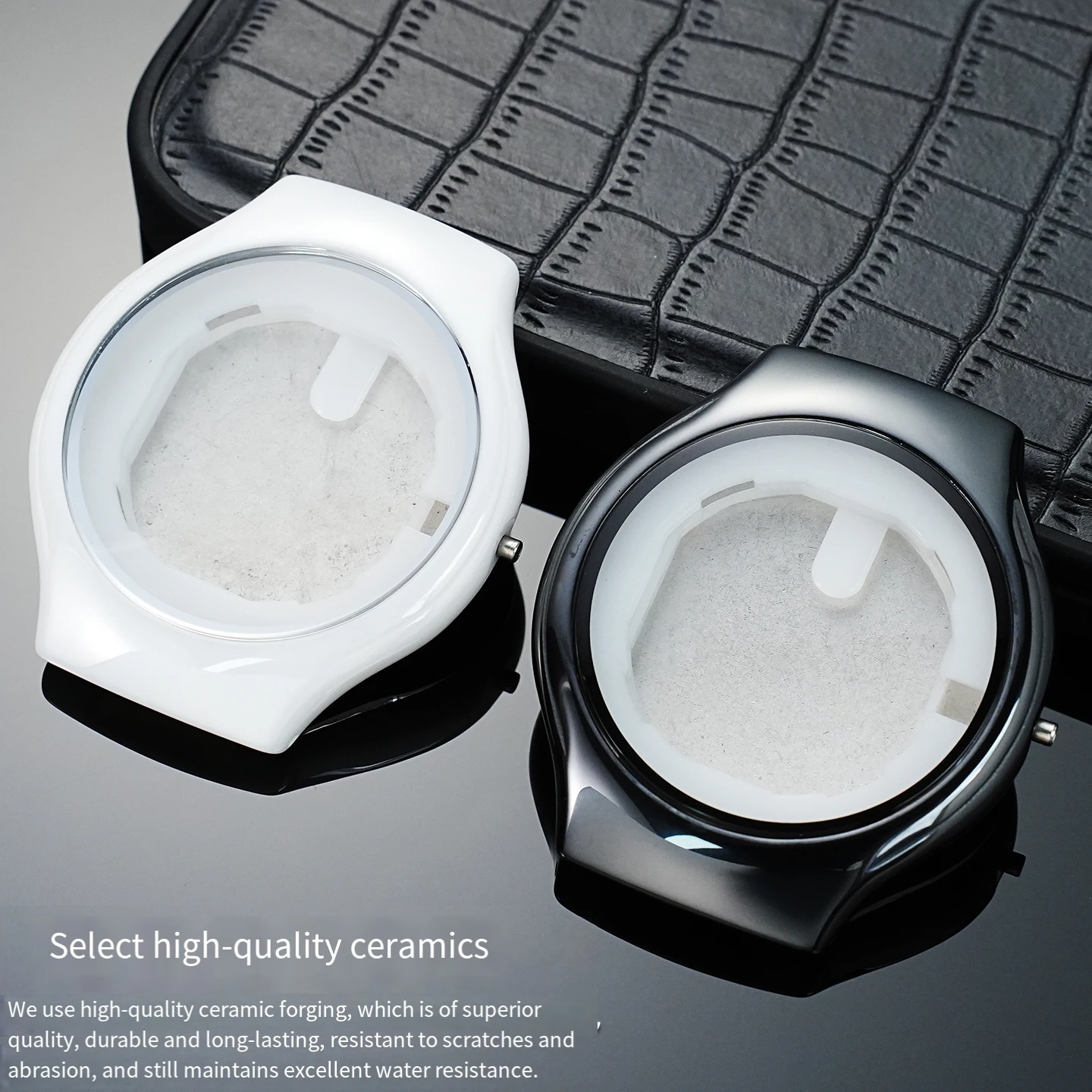 Для часов RADO True мужская серия керамический каркас керамический корпус черный/белый корпус подходит для запасных частей керамического ремешка 21 мм