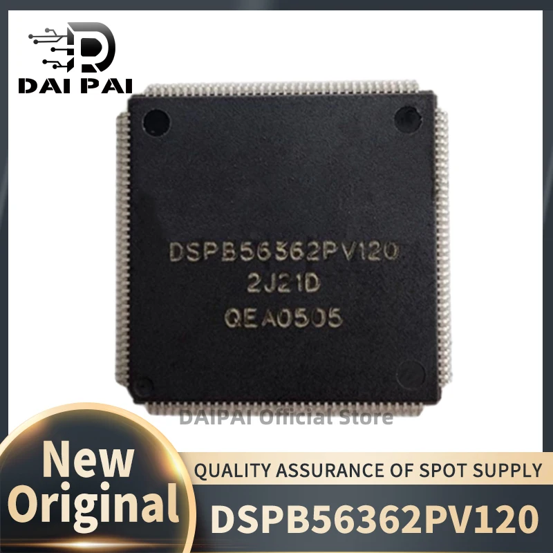 (1Pcs-10Pcs/Lot)  100% New original DSPB56362PV120 DSPB56362 QFP-144 Chipset