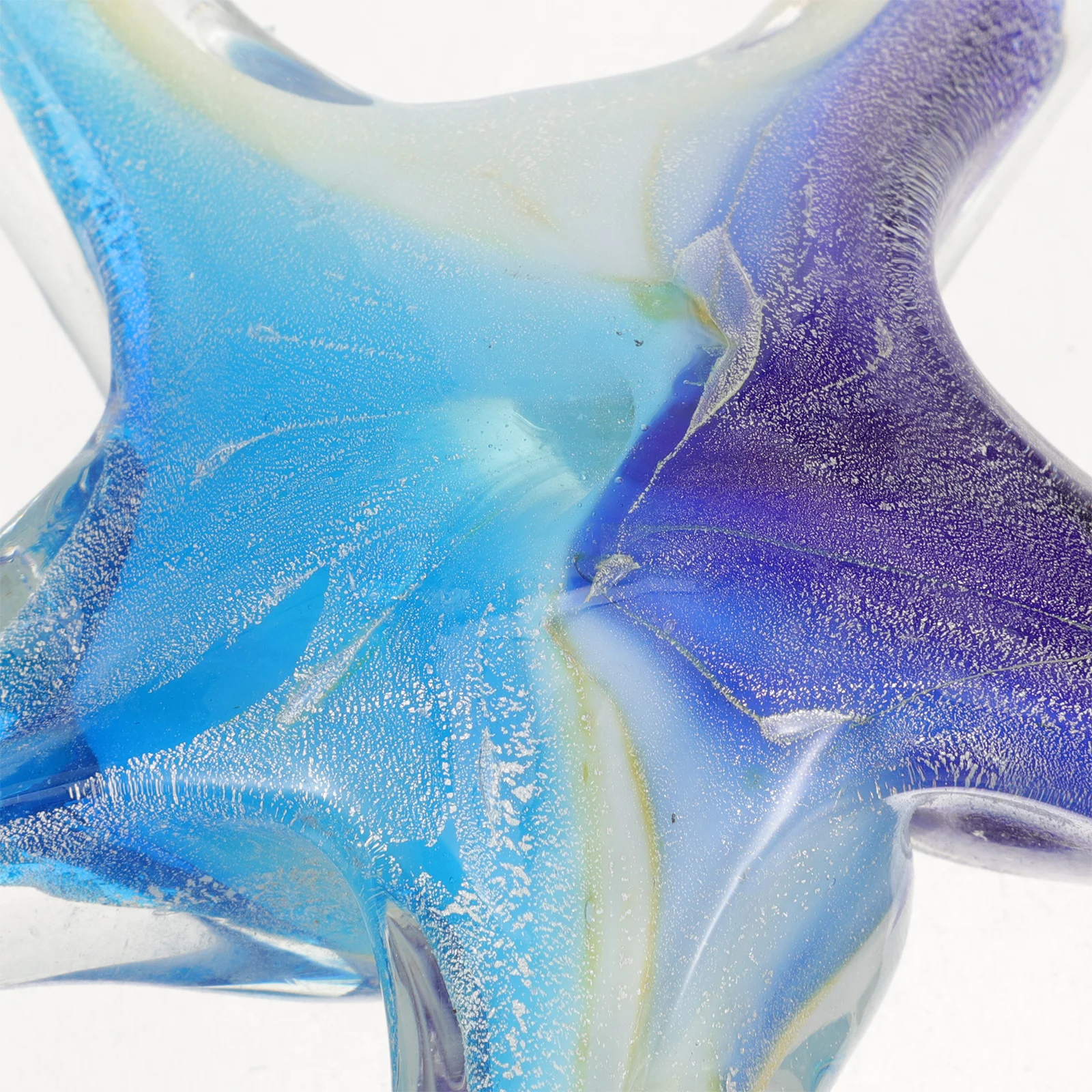 

Crystal Craft White Crystal Artistic Shape Indoor Desktop Small Sea Animal Sculpture Table Decoration Ocean Decor