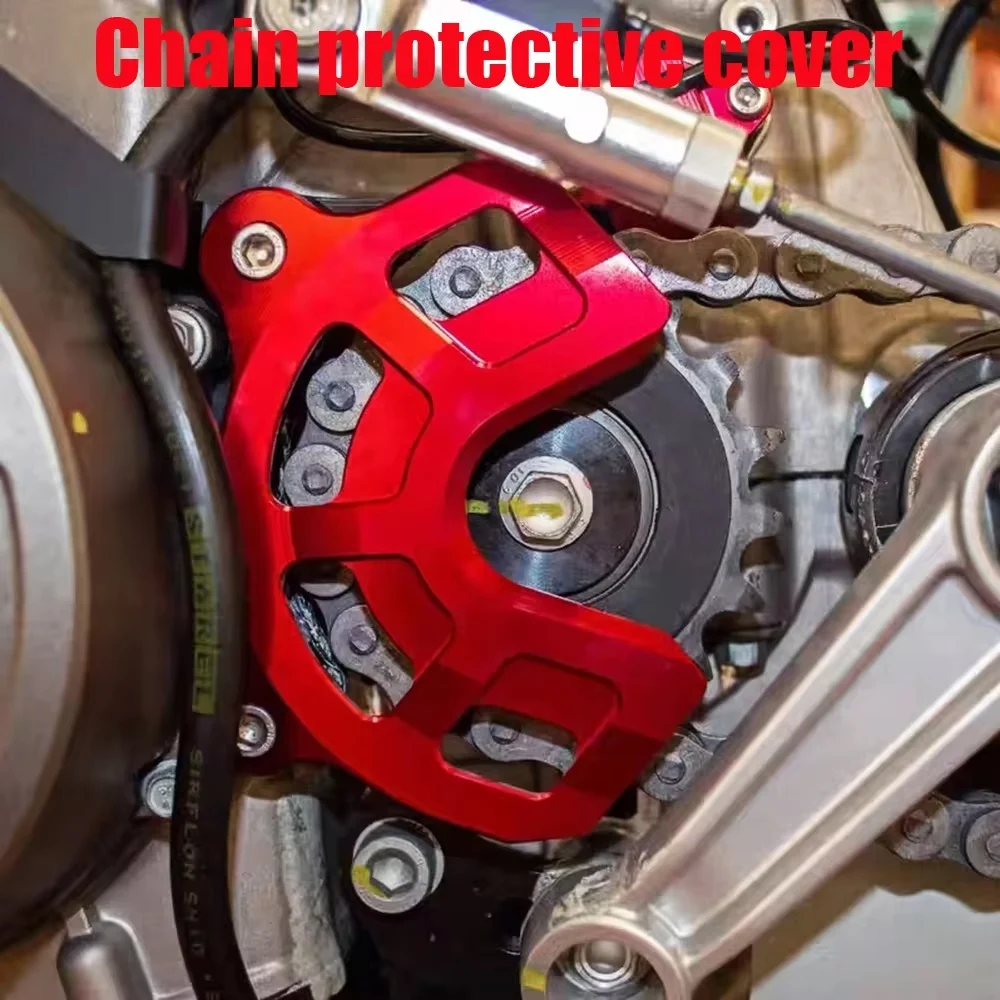Motorcycle Accessories Front Sprocket Guard Protector Chain Guard Cover For Aprilia RS660 RS 660 2020 2021 2022 2023