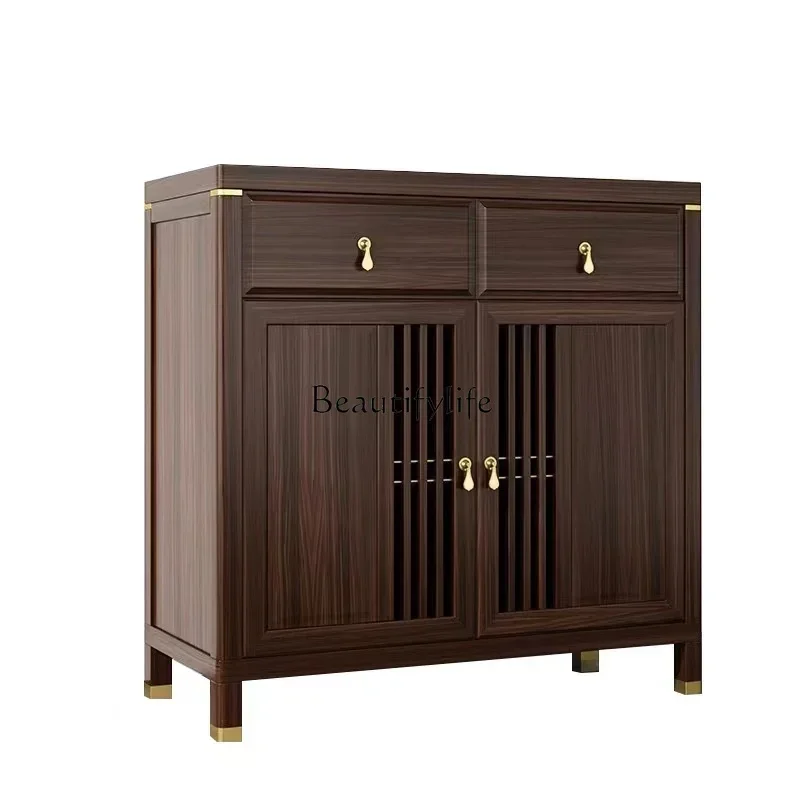 

LD6-*New Chinese side cabinet Ebony wood locker