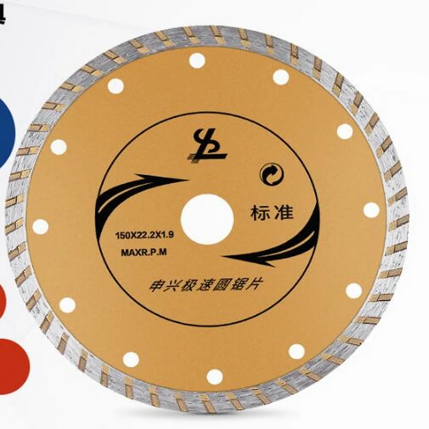 Cost Sale Of Wet Cutting 180/230mm*25.4*2.4*10mm Turbo Rim Segment Diamond Saw Blade For Marble/granite/concrete Wet Cutting