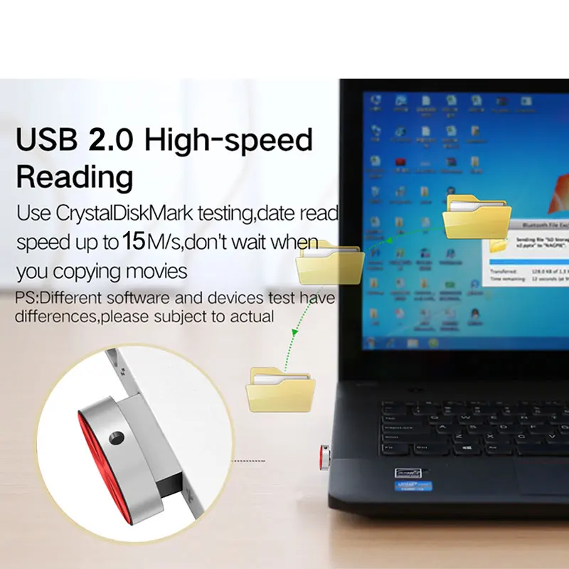 Super Mini USB flash drive 4GB 8GB 32GB 64GB 128GB metallo Pendrive flash memory Stick 256gb impermeabile usb stick migliori regali