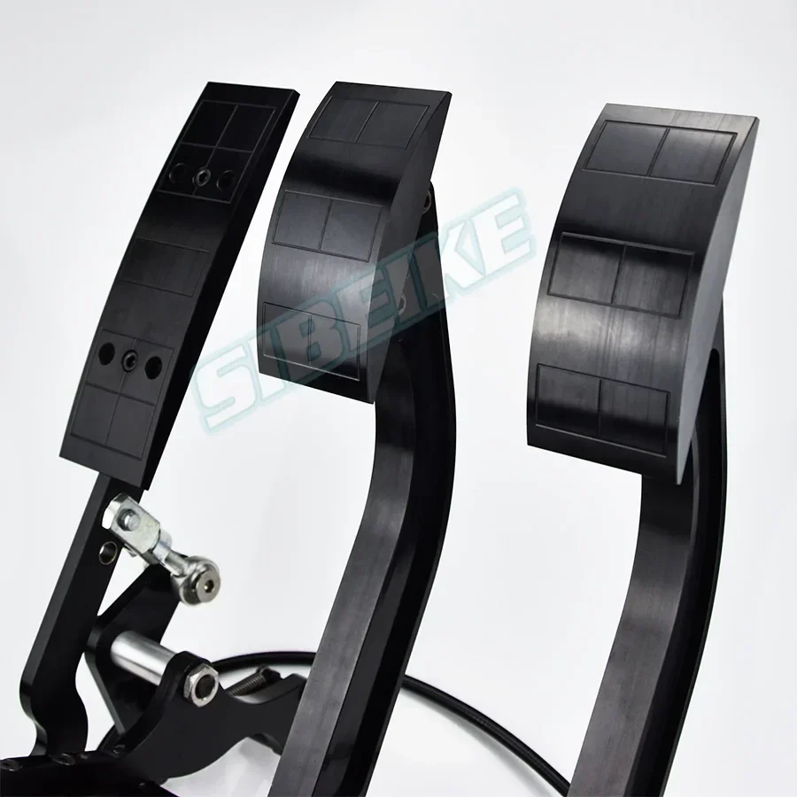 2026 Aluminum Black Racing Pedal Assembly Brake Pedal Racing Pedal Box Kit