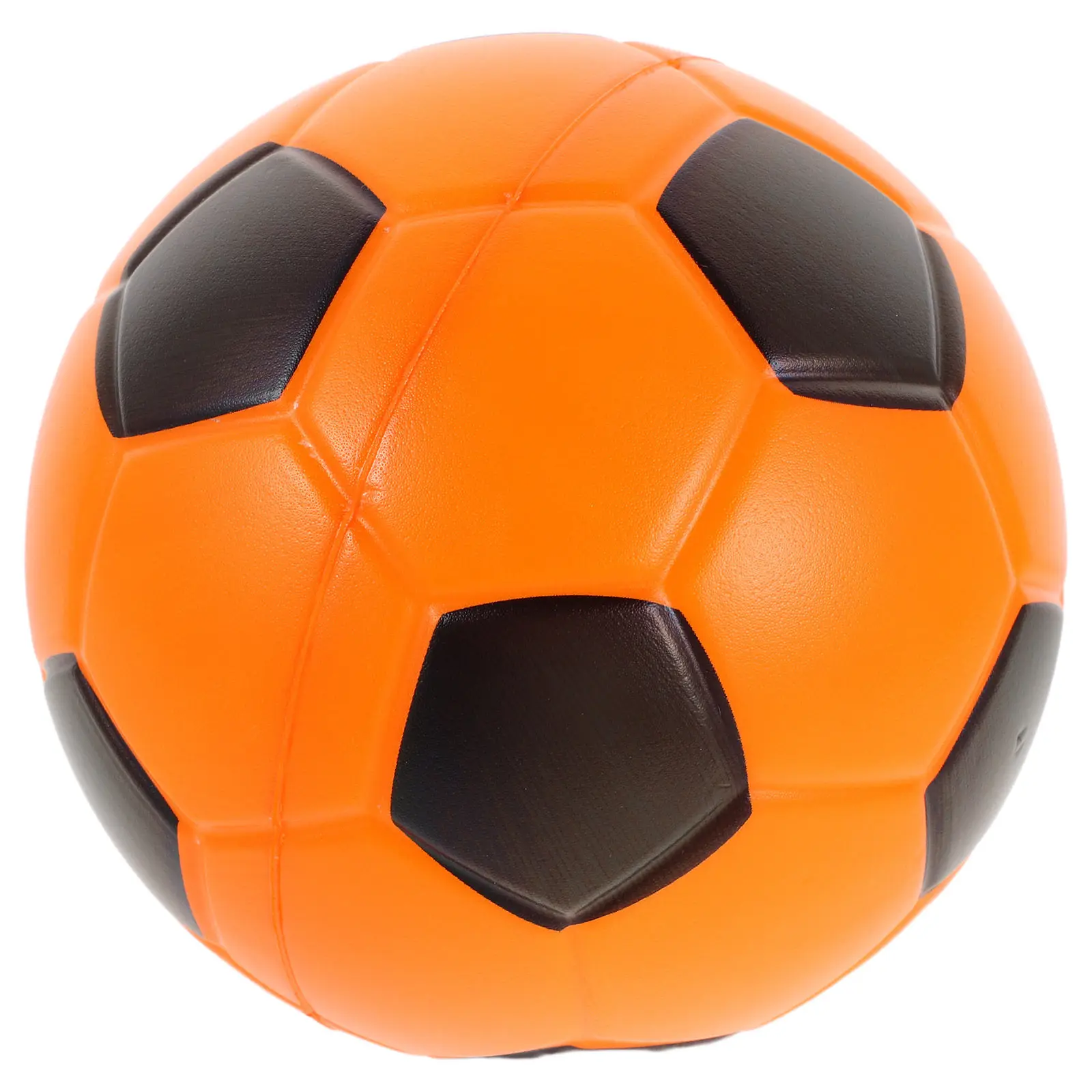 

Orange 15Cm Soft Foam Soccer Ball for Toddlers Noise Free Indoor Outdoor Mini Football Training Ball Playground Activity Fun