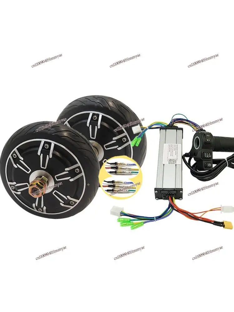 6.5 inch DC brushless wheel hub 170 motor large torque electric trolley motor