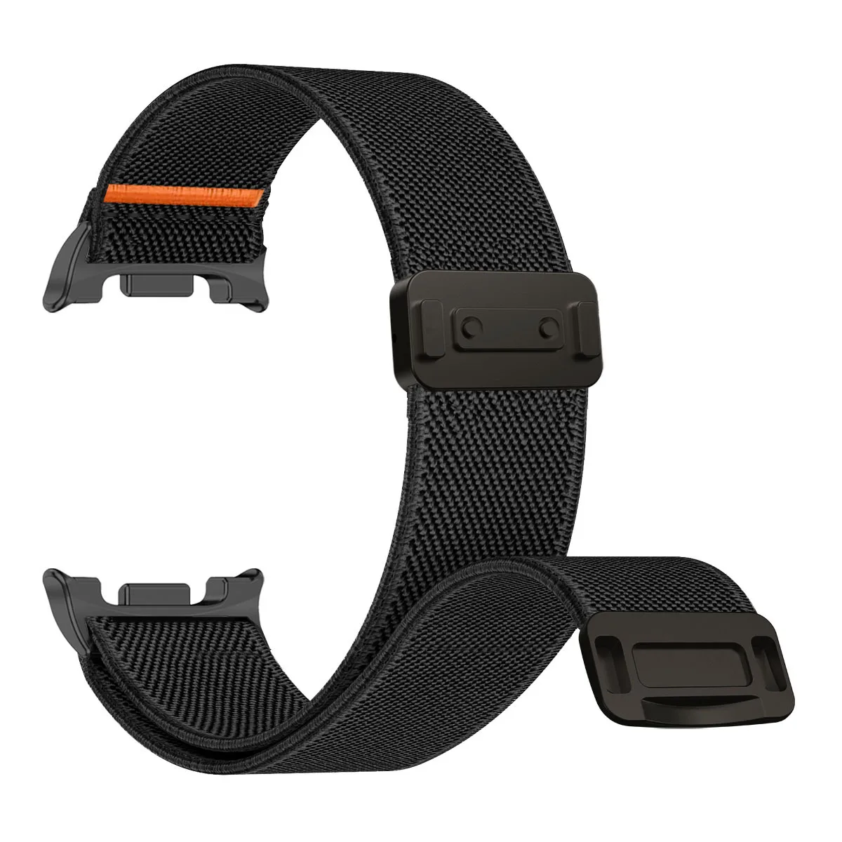 Nylon Elastic Loop Magnetic Strap for Samsung Galaxy Watch 8 40mm 44mm Band Bracelet for Galaxy Watch 8 Classic 46mm Wristband