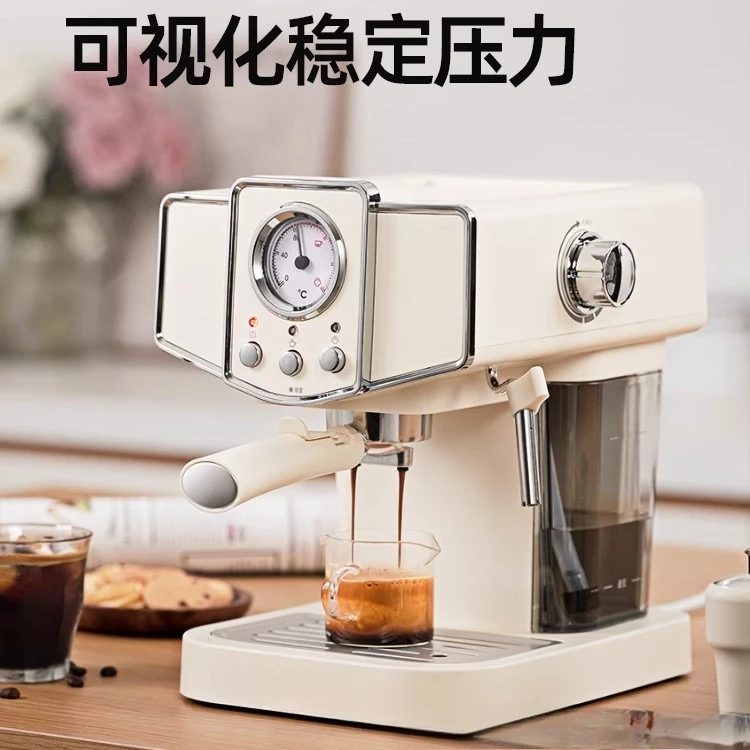 MD-2020B Italian semi-automatic coffee machine steam, heating