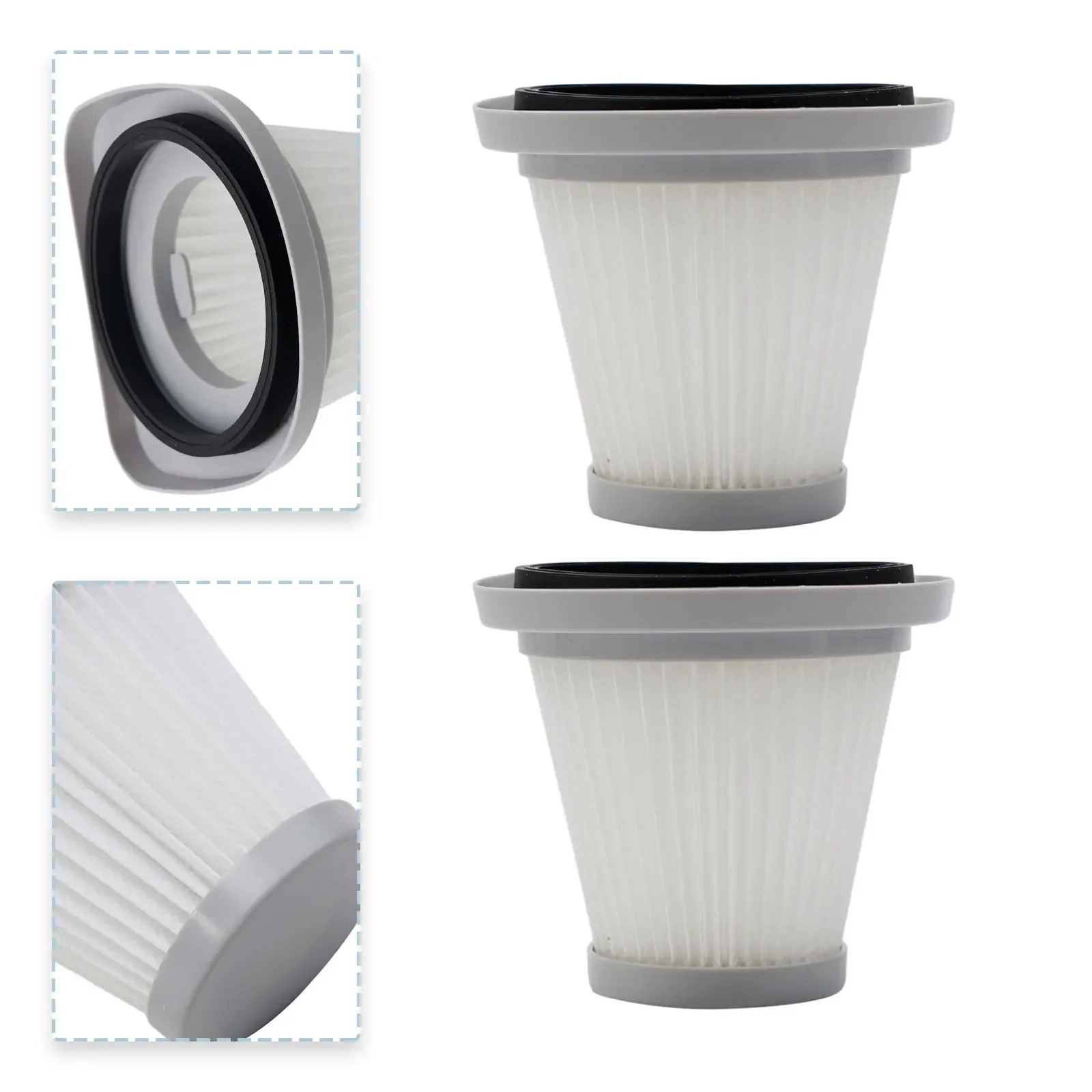Convenient Filter Prevent Small Dust Particles Washable High-strength MVC SC861 R/B 2 Pack Easy To Install Effectively