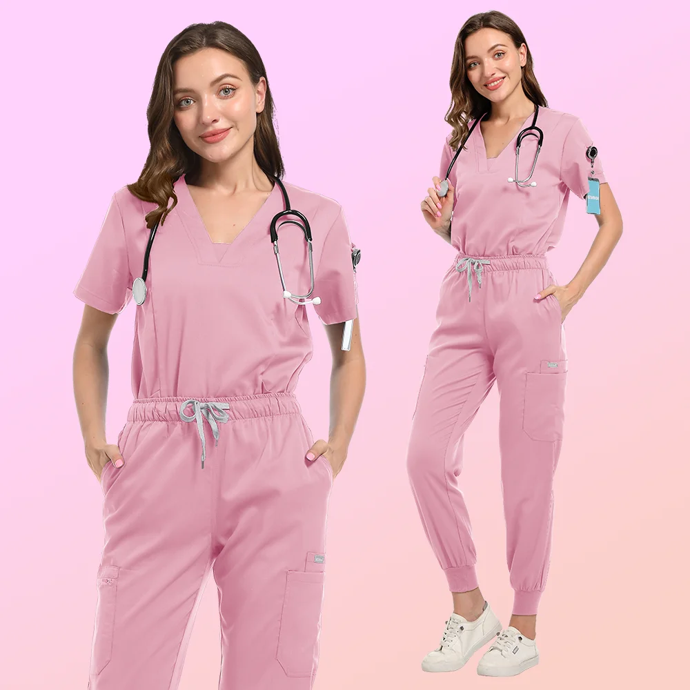 Wholesale Operating Room Medical Uniform Scrubs Hospital Working Scrubs Set Medical Supplies Nurse Dental Surgery Suit Workwear