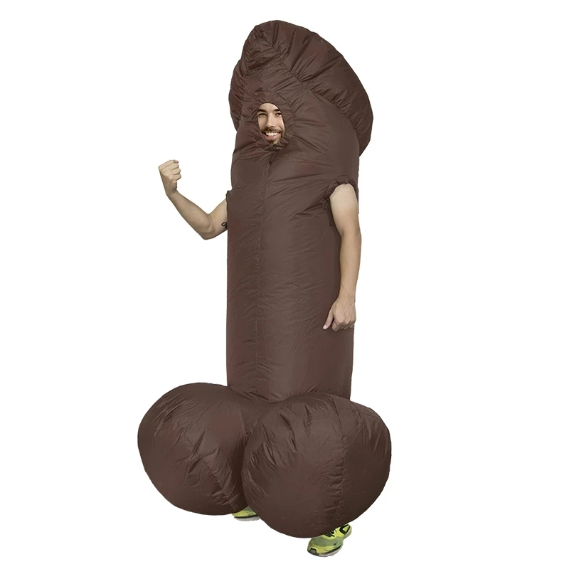 Penis Inflatable Costumes Adult Jumpsuit Funny Dress Holiday Paty Halloween For Adult Penis Inflatable Costumes Anime Cosplay