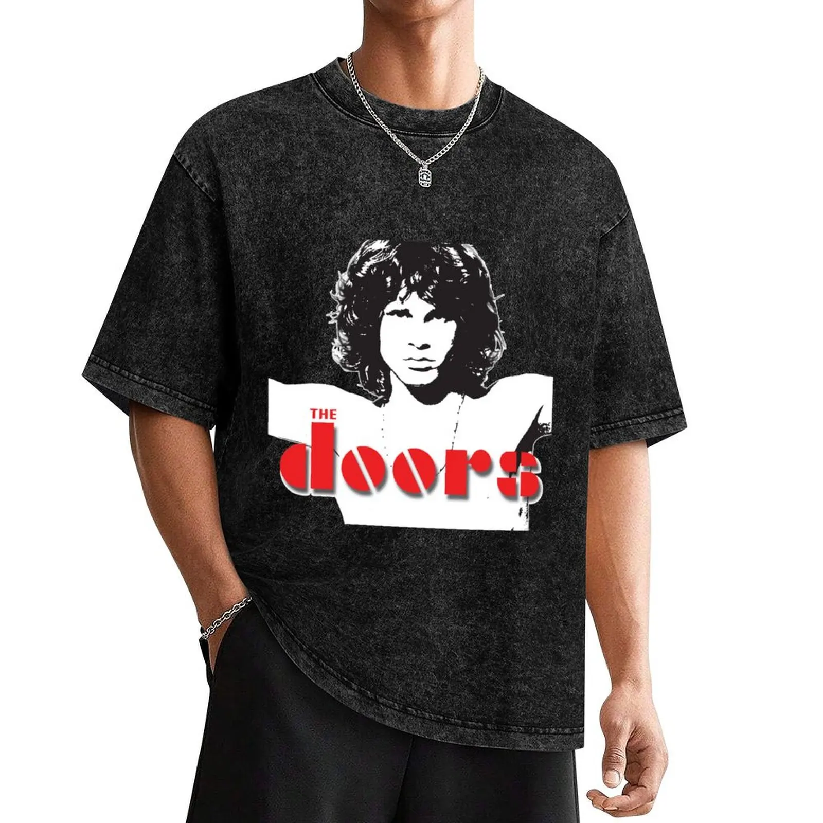 Jim Morrison-the Doors T-Shirt man t shirt sports fans compression shirt men