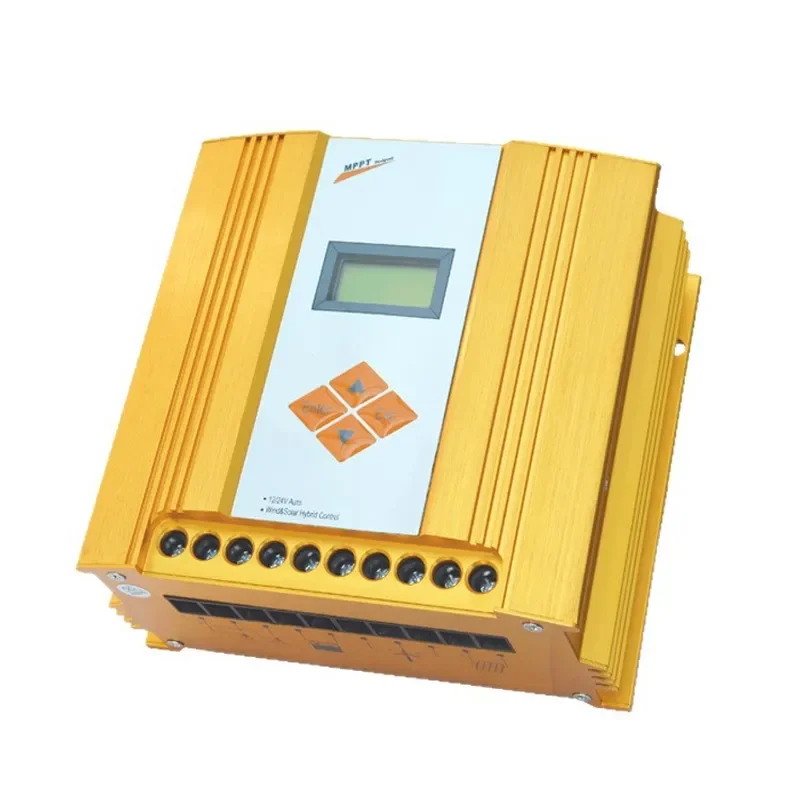 2026 HOT MPPT Fan Off-grid Controller 10A20A30A40A50A12V24V Dual USB Output 485 Communication Intelligence