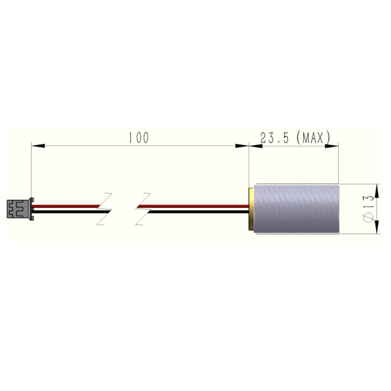555nm 10mw yellow Green Dot shaped module 13 * 21mm