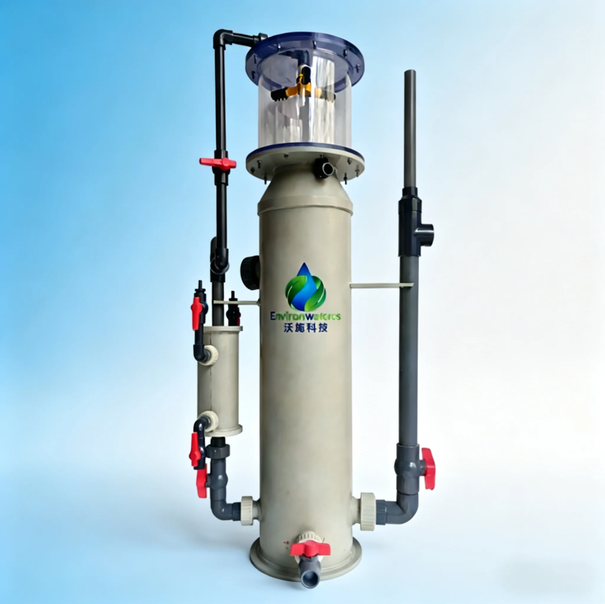 

Environwateros OS-AP-12 12m3/hr Protein Skimmer For 3000Liters Aquaculture Marine & Fresh Water Fish Ponds