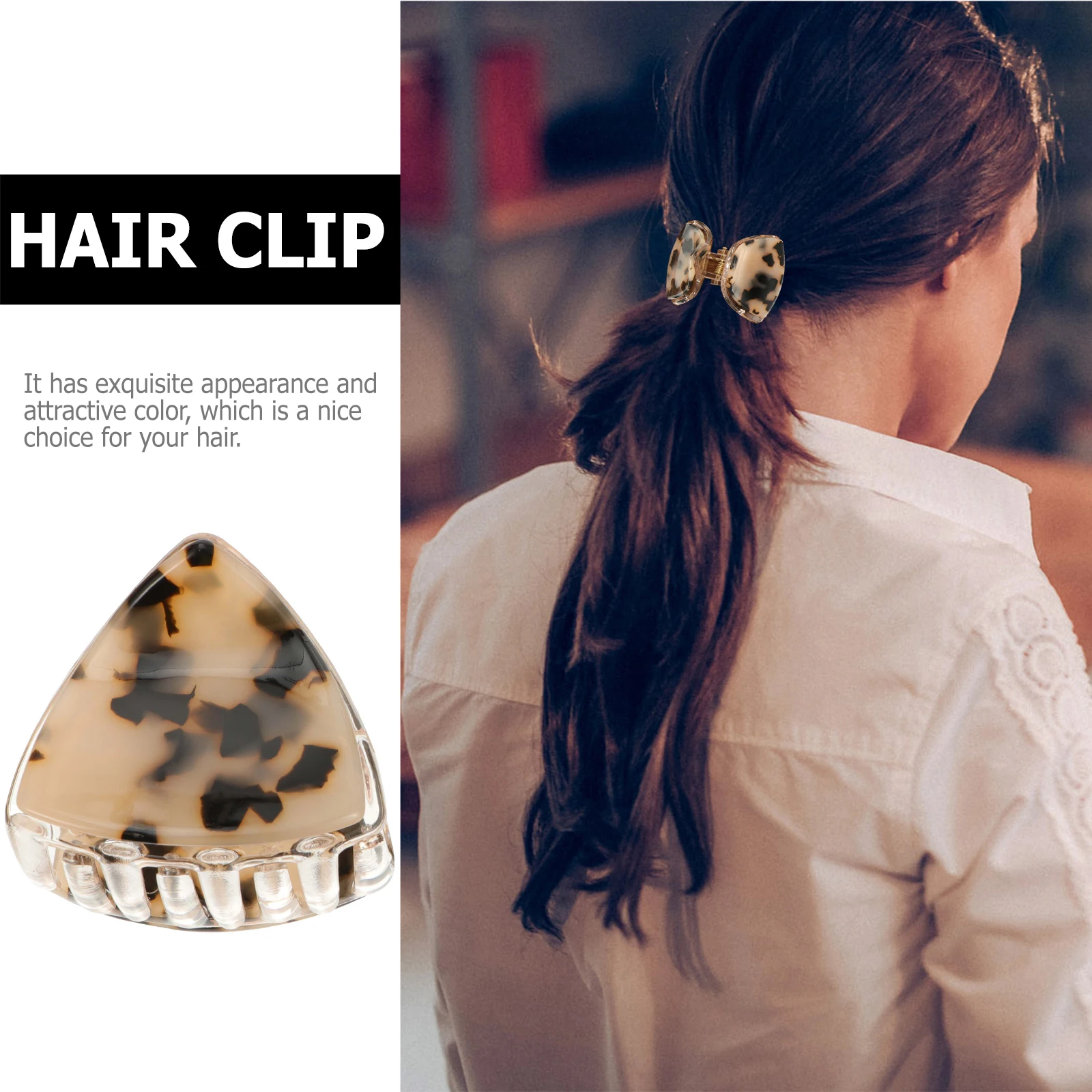 

2pcs Cat Ears Hairpins for Women Girls Durable Stylish Strong Hold Hair Clips All Match Office Daily Wear Comfortable Decorative