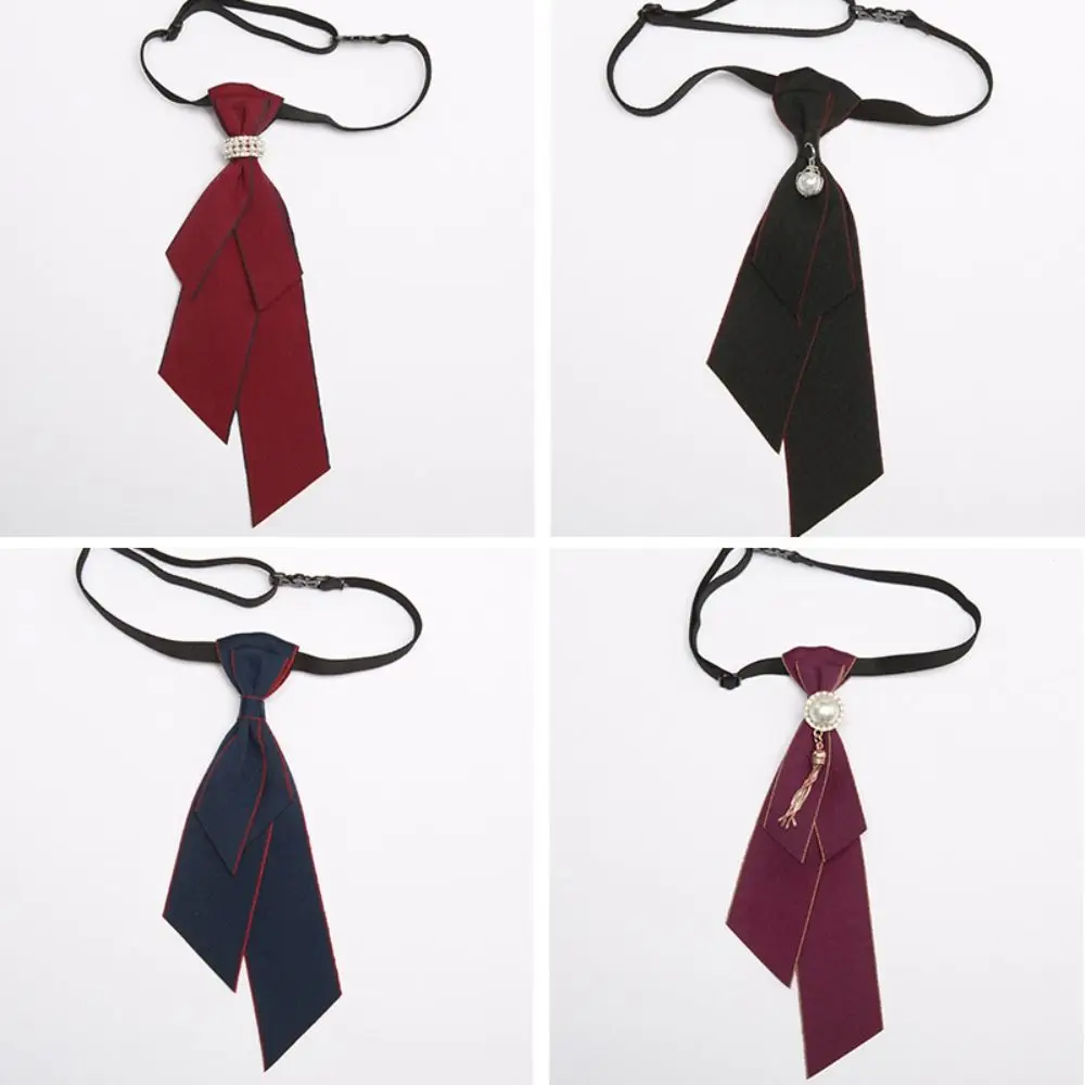 Formal Alloy Bow Tie Detachable Pre-tied Bowknot Brooches Rhinestone Crystal Rhinestone Bowtie Unisex