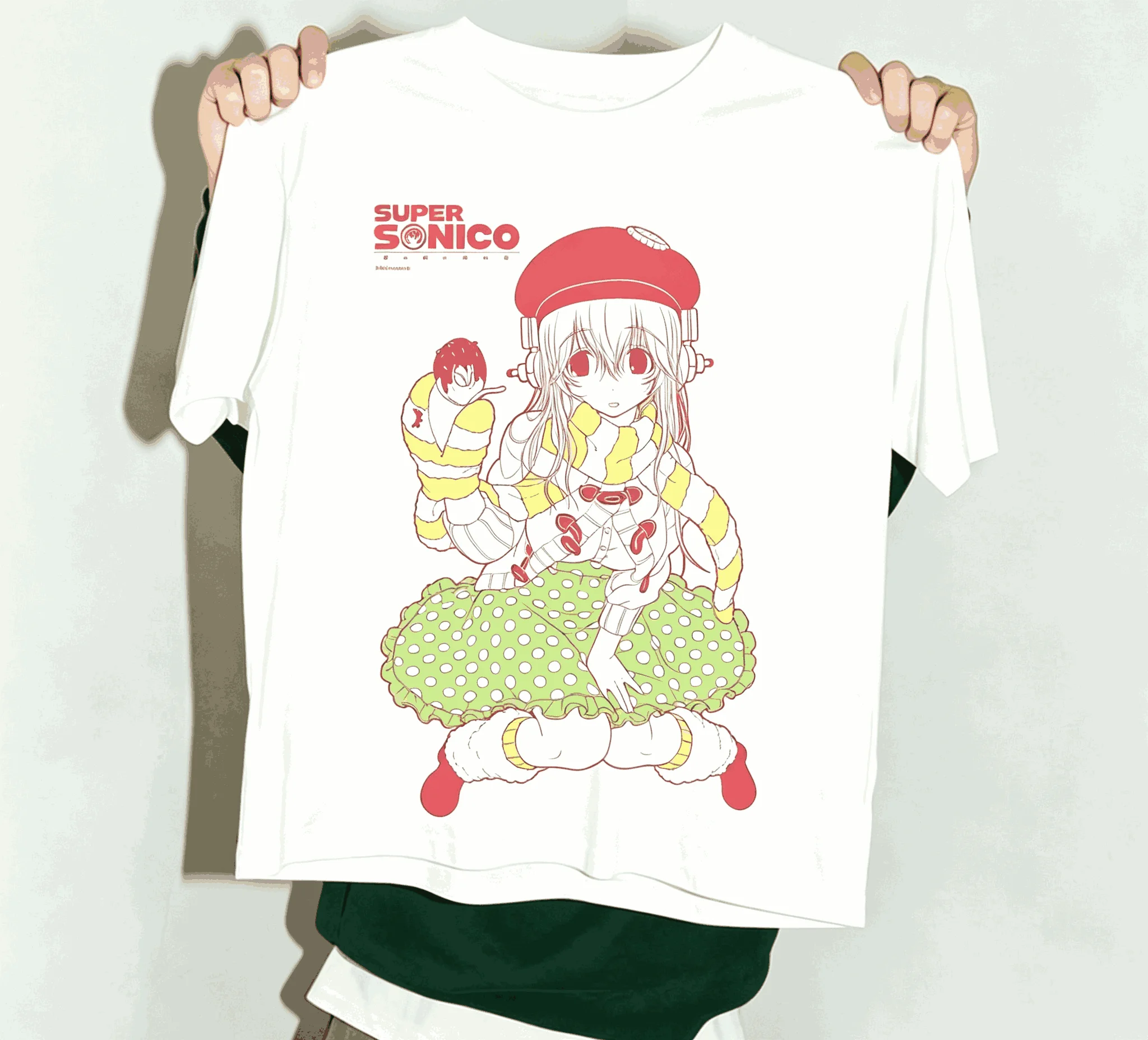 Super Sonico Anime Lover Oversized Unisex Streetwear Trendy Cotton T-shirt New Model Fashion Hip Hop Street high quality Couples
