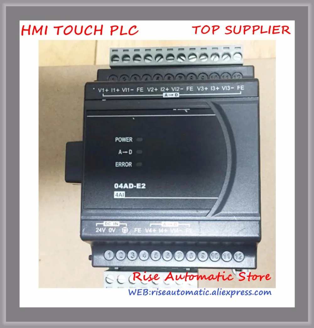 Original PLC 4 Point 12-Bit DVP04DA-H2 DVP04DA-H3 DVP04DA-E2 4 Point 14-Bit Resolution Analog I/O Module