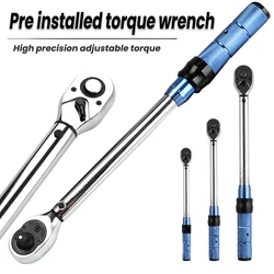 1/4''1/2''3/8'' Ratchet Torque Wrench Square Professional Adjustable Spanner Precise Preset Hand Tool Torque Wrench