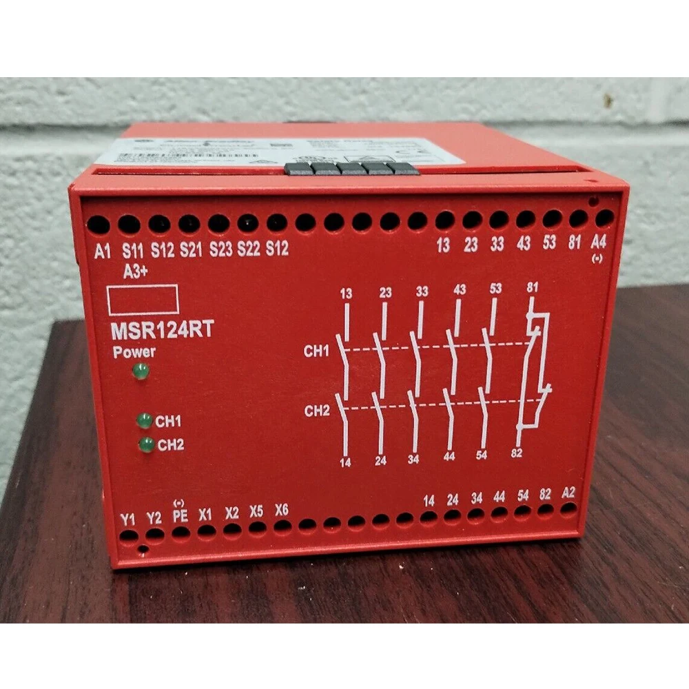 New for MSR124RT 440R-G23108 115V Safety Relay Module in Box