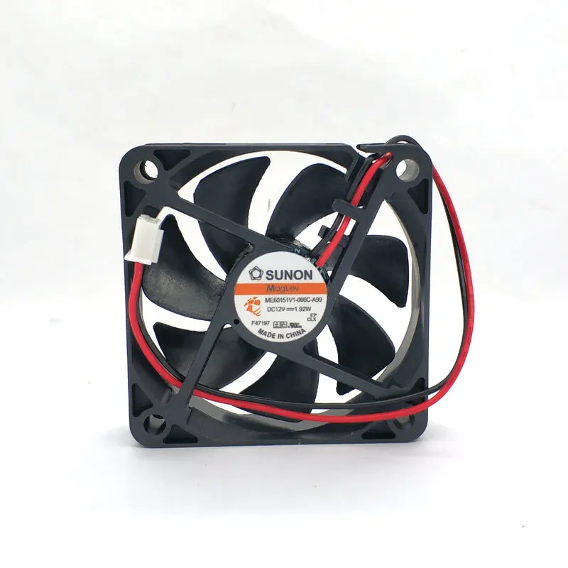 

New Original ME60151V1-000C-A99 60x60x15MM DC12V 1.92W 2Lines Cooling fan