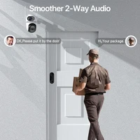 8MP 4K HD Wifi PTZ Camera ICsee APP Dual Lens Dual Screens Video Surveillance IP Camera Ai Tracking Outdoor Home Security CCTV 5