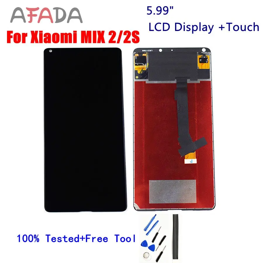 

5.99" New For Xiaomi Mi Mix 2 2s Mix2 Mix2s Touch Screen Digitizer Assembly Replacement For Xiaomi MiMix2 2s