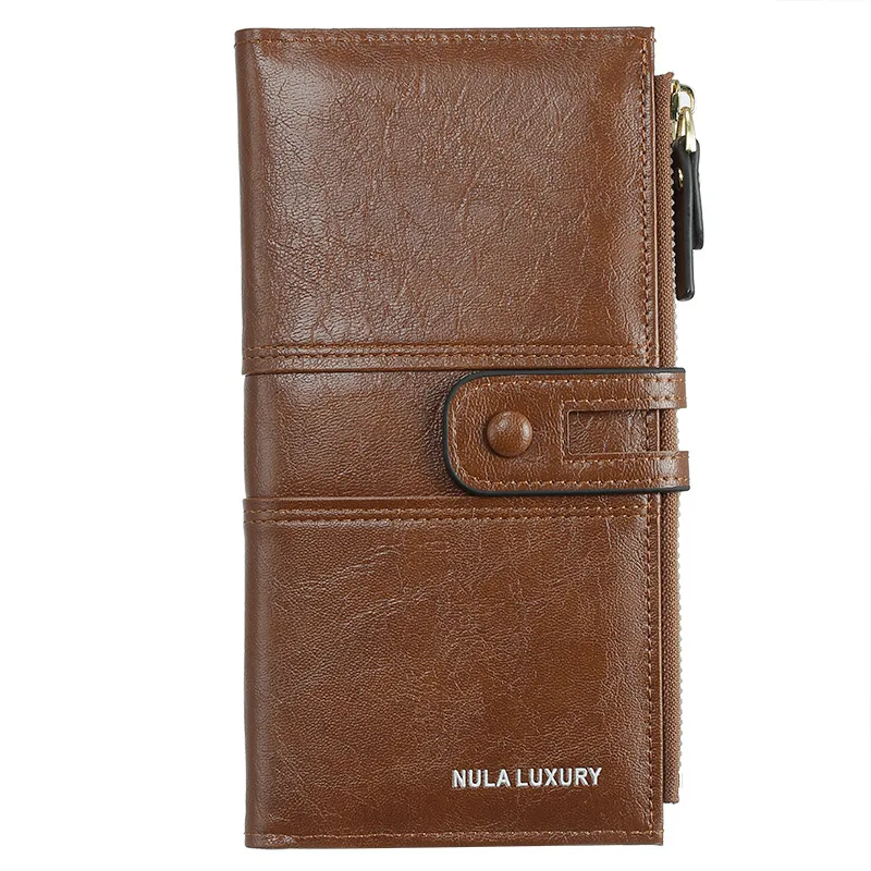 

Women Zipper clutch long ladies' wallet coin purse card case holders large-capacity storage bag