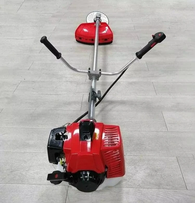 High-quality 72CC brush cutter 3.0hp powerful output weeder two-stroke, foldable handle, forced air cooling