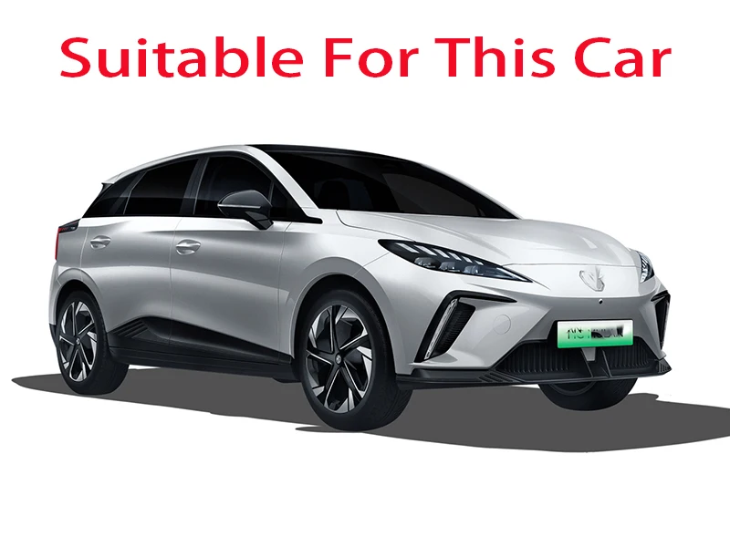 Car Accessories ABS Front Fog Light Lamp Cover Trim Molding Bezel Garnish For MG 4 MG4 EV Mulan 2022 2023 2024 2