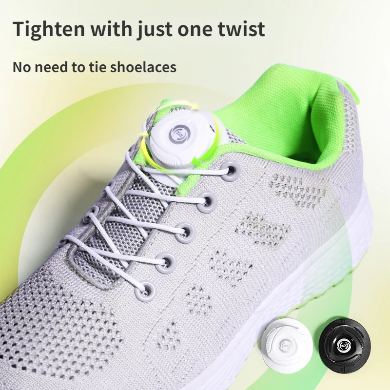 Sneaker ShoeLaces Automatic Buckle Rope Lazy Elastic No Tie Shoe Laces Stretching Lock Laces Quick Rubber Shoelace Shoestrings