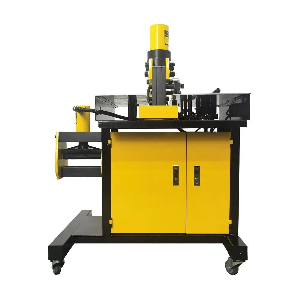 

220V 1ph 50hz Electric Hydraulic Busbar Processor Puncher Cutting Punching Bending 3 in 1