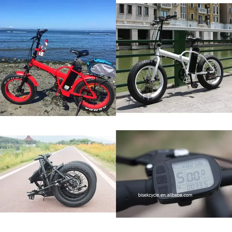 Factory Direct 20 Inch 500W Foldable Tire Electric Bike Brushless Motor OEM City EN15194 for Adult