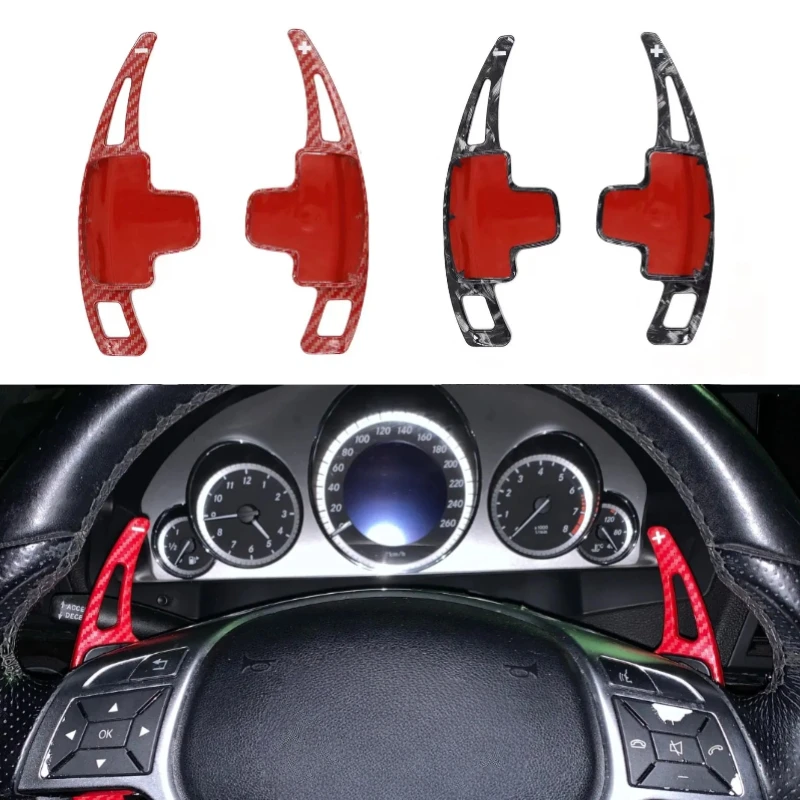 

2pcs ABS Paddle Shifter Extension For Mercedes Benz A B C E GLE Class W176 W205 W246 C117 W218 Shift Paddle Blade
