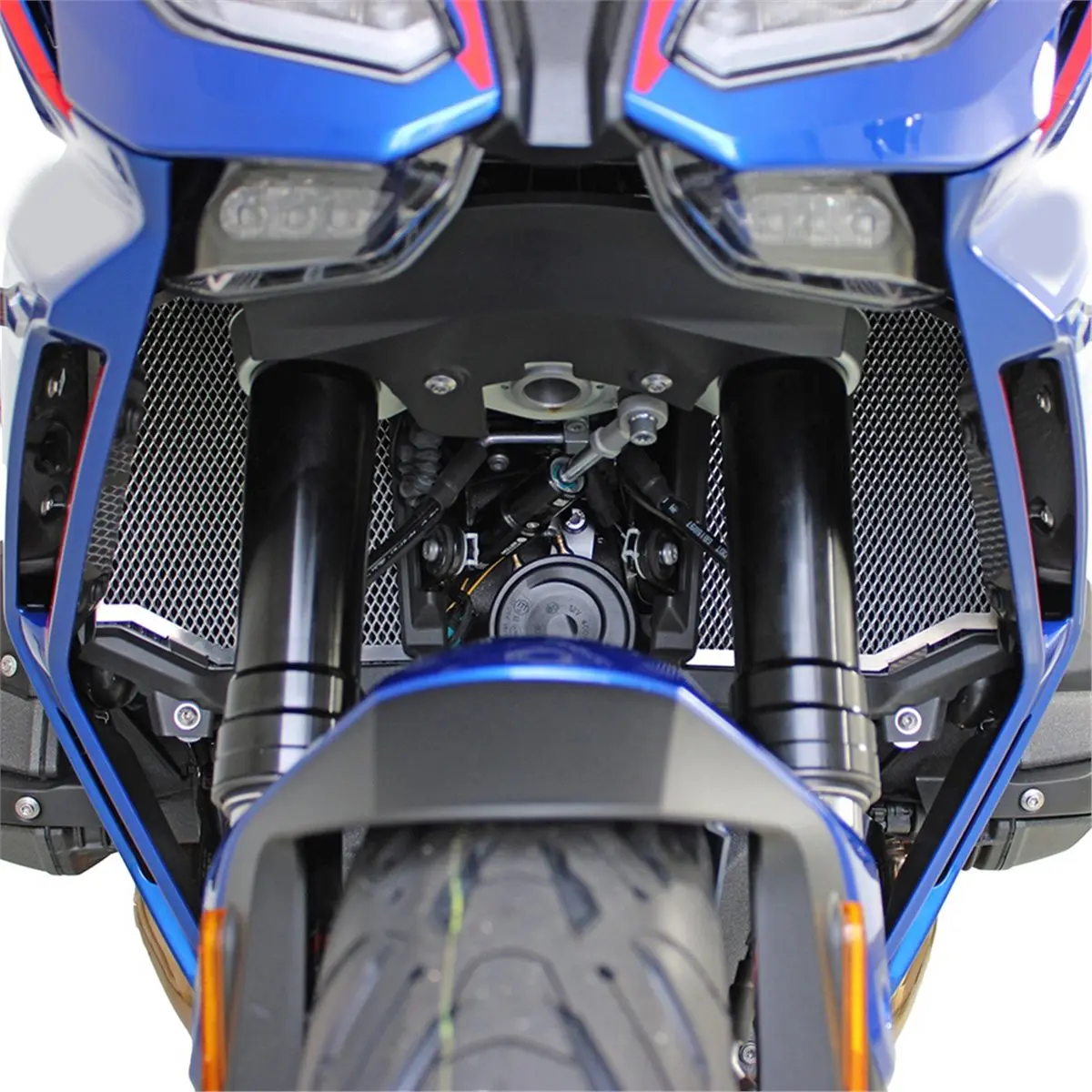 #54M Motorbikes Accessories ,Motorcycle Radiator Guard Protection Radiator Cover for BMW R1300R (Black)