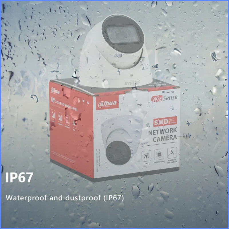 Imagem -04 - Dahua Camara-câmera de Vigilância Exterior Câmera de Segurança External Sans Fil Ipc-hdw2441t-s