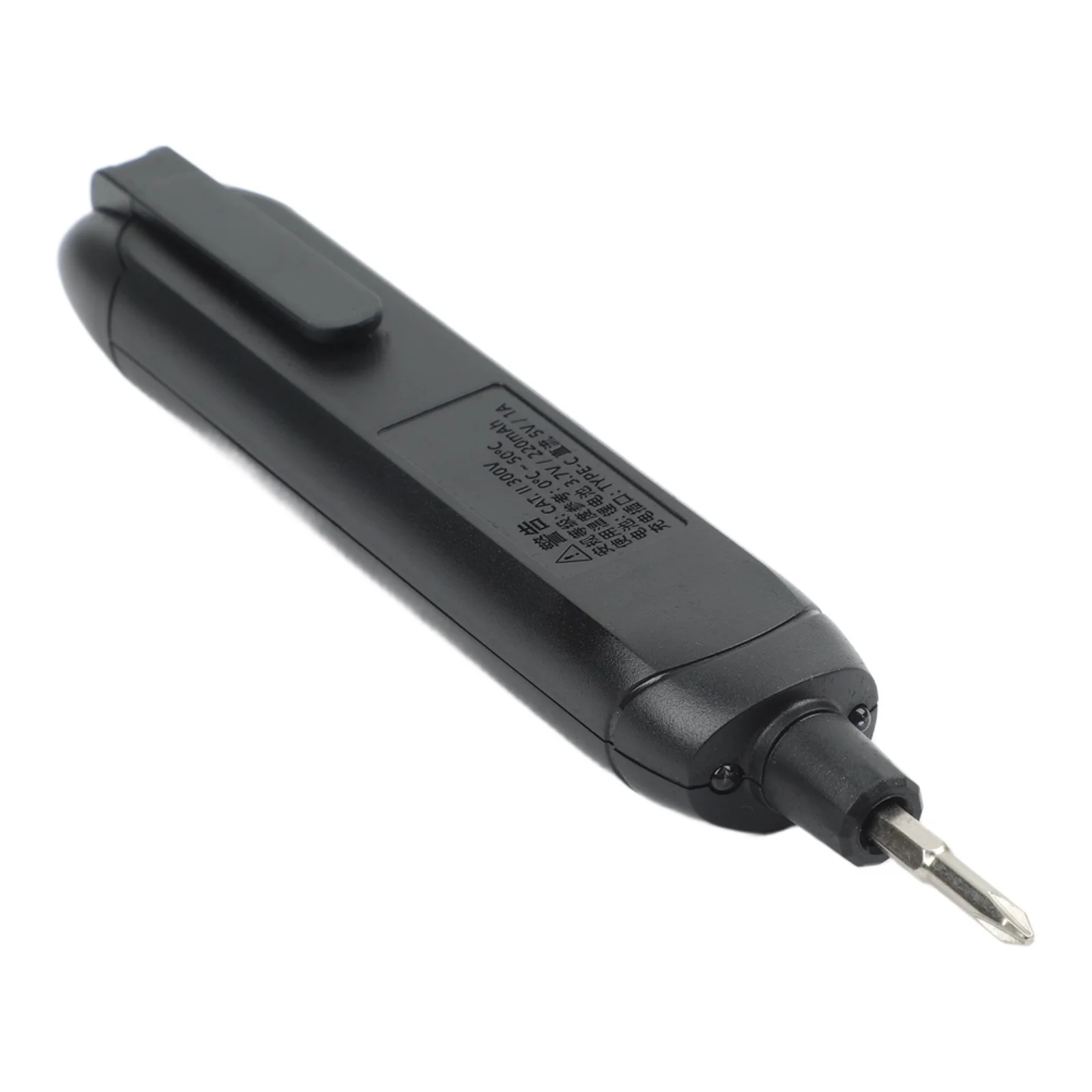 TA882A Rechargeable Digital Tester Pen with Bright LED Indicators NCV Detection 12-300V AC Voltage Measurement Live Neutral ID