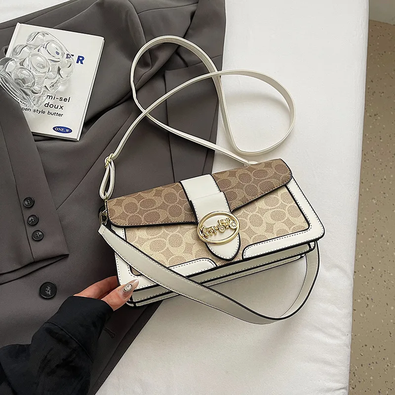 

Новое поступление 2025 года! Женская модная сумка подмышки. Нишевый дизайн, ощущение высокого класса, стиль на одно плечо/через плечо