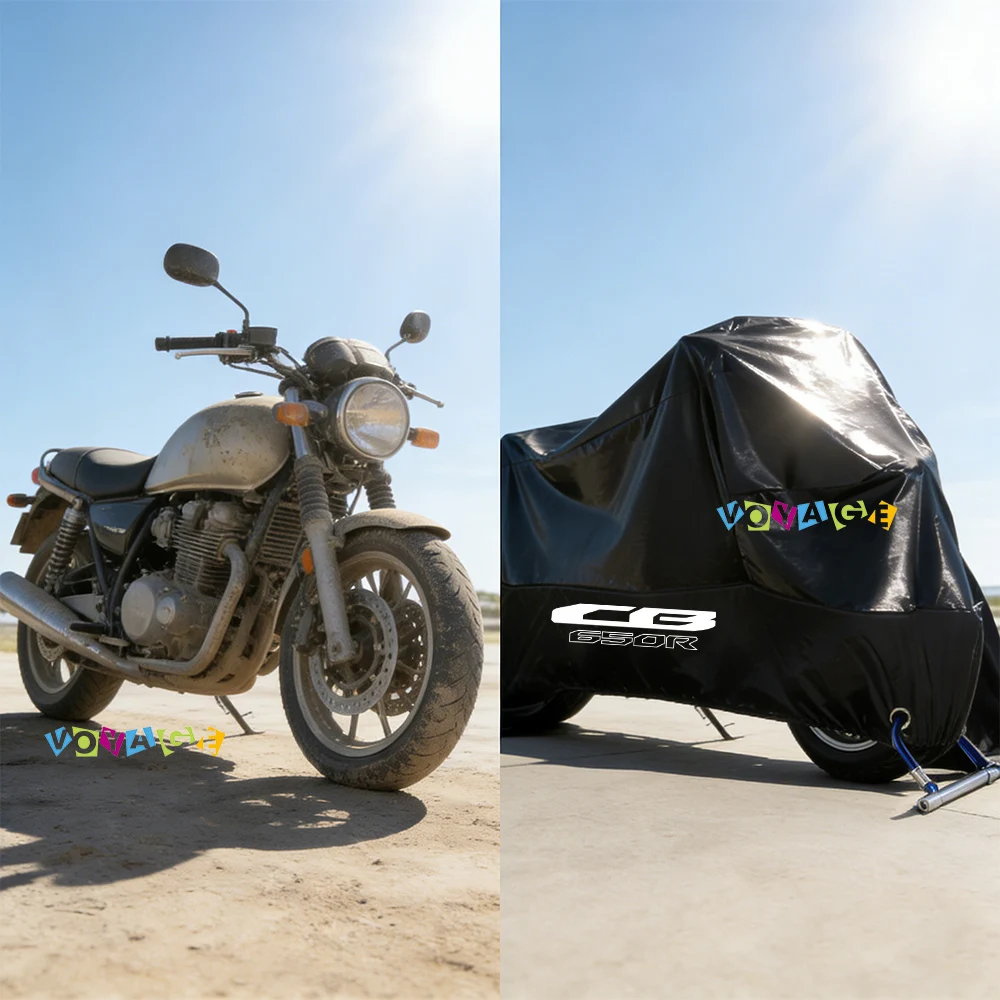 

Чехол для мотоцикла Honda CB650R 650R, водонепроницаемый, для улицы, защита от УФ-излучения, пыли и дождя, для всех сезонов