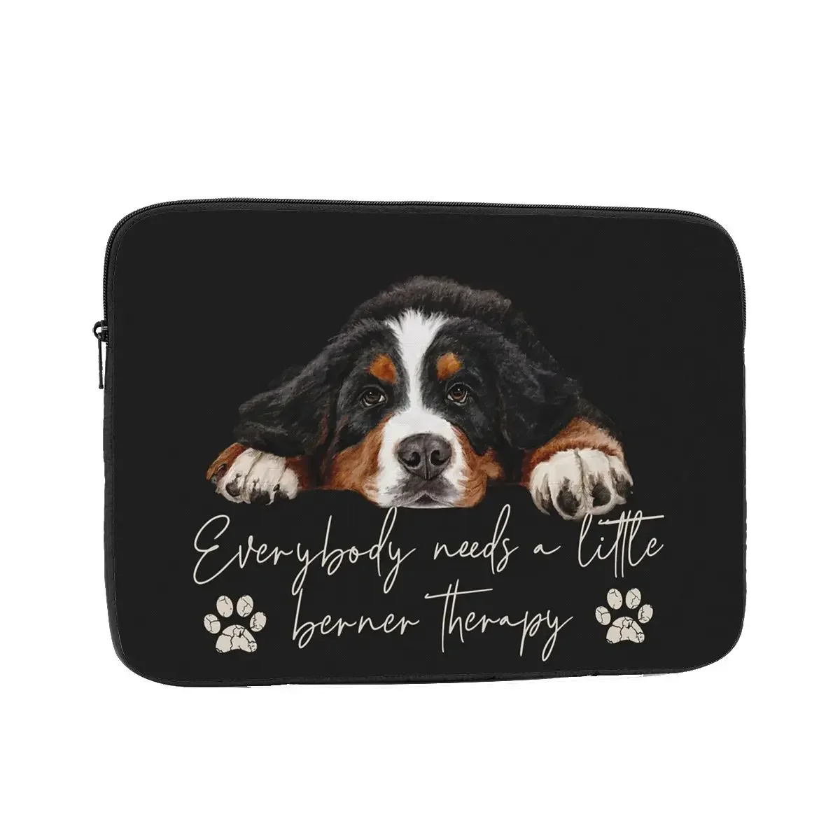 Bernese Mountain Dog Notebook Laptop Bag Case Pouch 10 12 13 15 17 Inch Notebook Sleeve Cover Bag Tablet Shockproof Case Bag