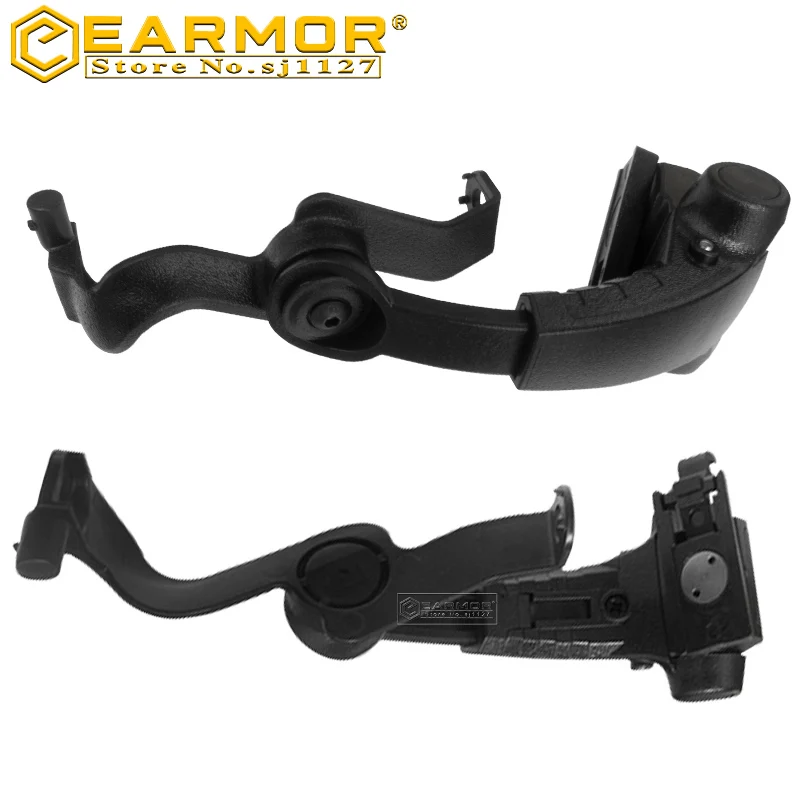 EARMOR's new M16C tactical headphone holder is compatible with M31, M32, helmet headphone rails, and helmet accessories